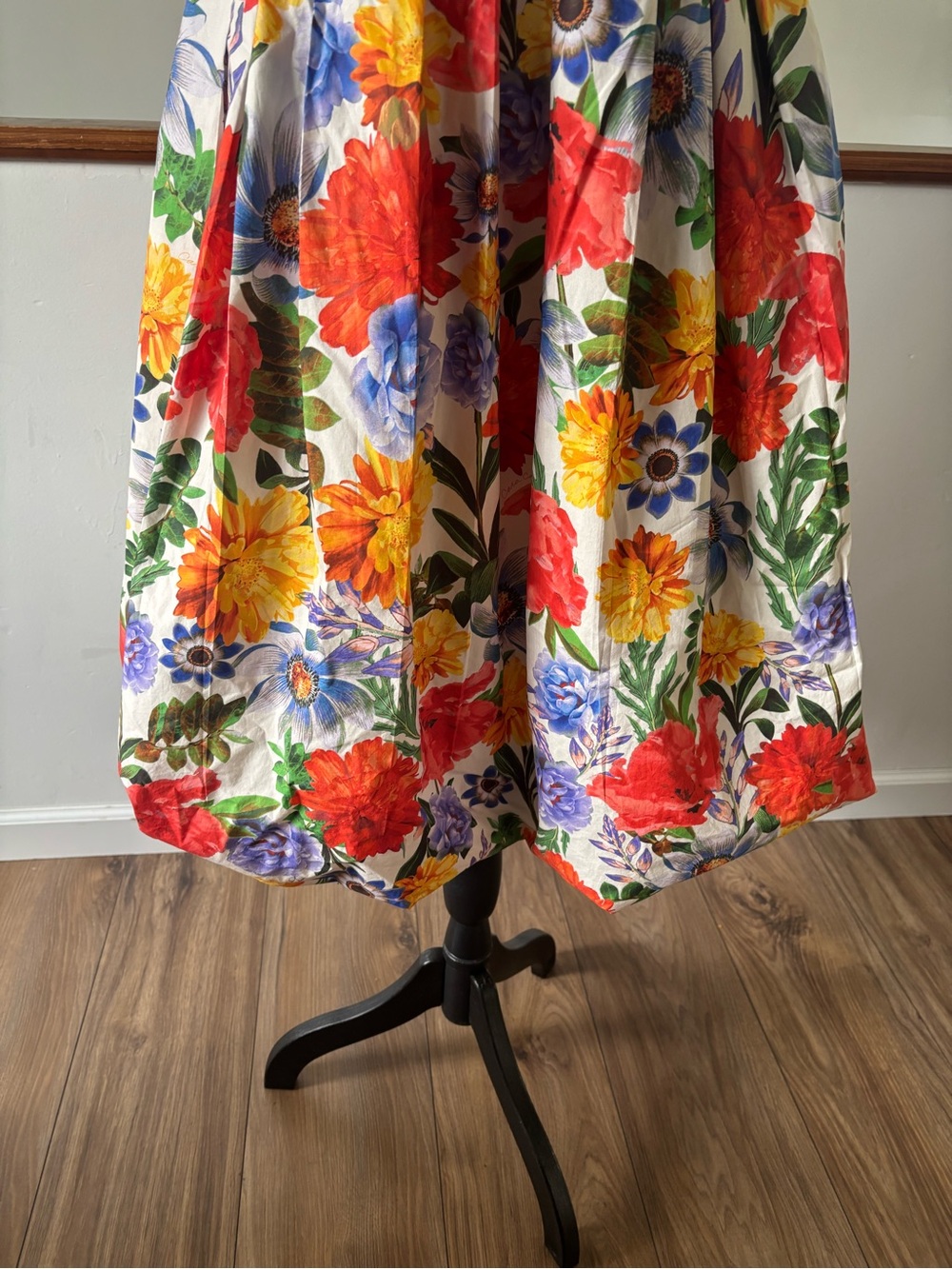 Cara Cara Laurel Floral Knotted Midi Dress  Size 2 - Picture 7 of 11